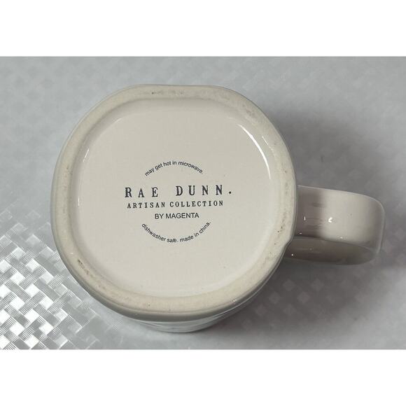 Rae Dunn YUM Mug Coffee Tea Artisan Collection by Magenta 16 oz - Picture 7 of 9
